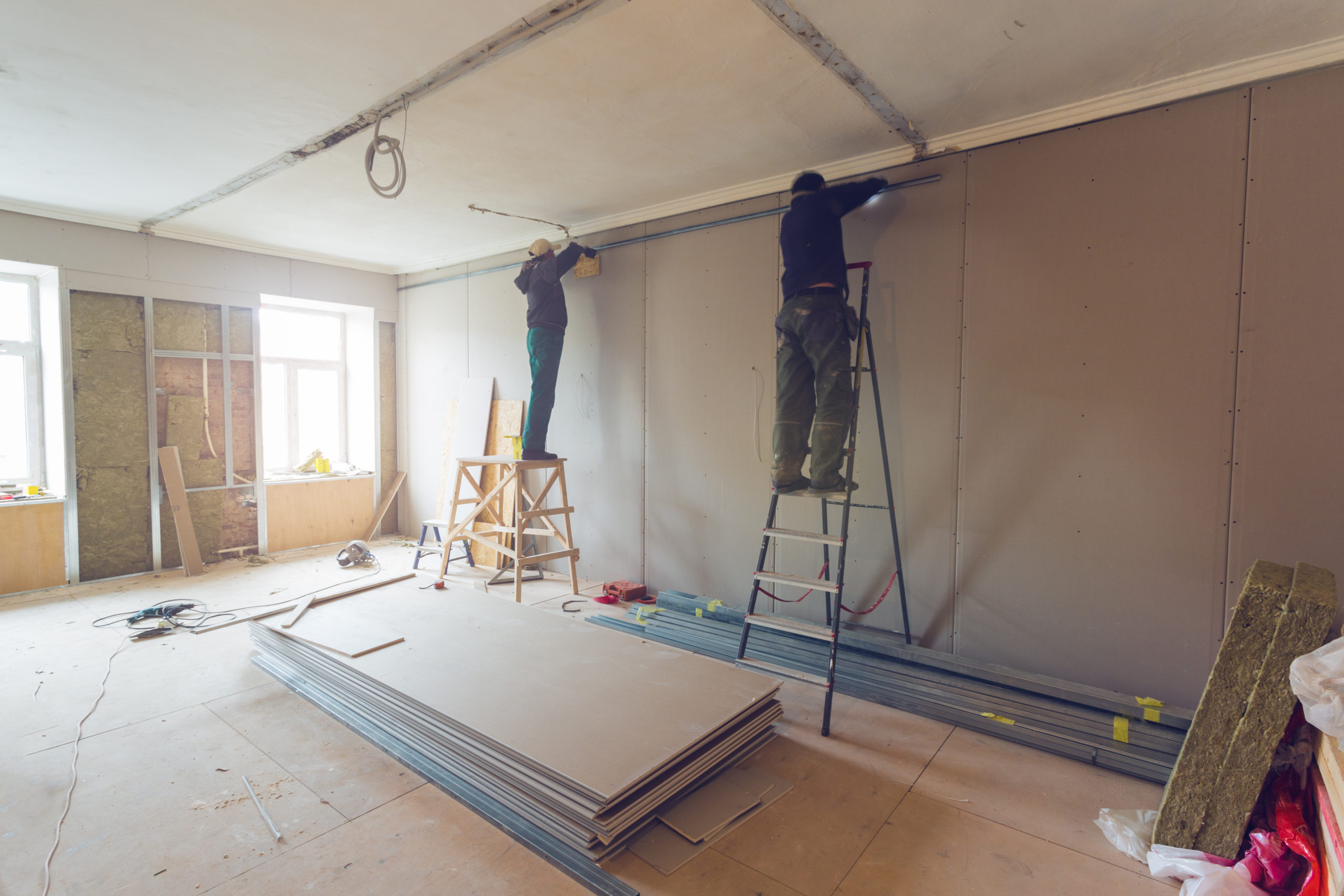 Drywall installation and repair in Boca Raton by G&C Painting & Repair